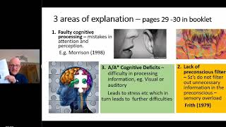 Cognitive Explanation of Schizophrenia - for QE students