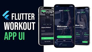 Workout Flutter UI - Speed Code