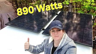 Rooftop Solar is Mounted!