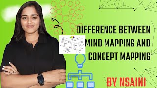 DIFFERENCE BETWEEN MIND MAPPING AND CONCEPT MAPPING II TEACHING APTITUDE II BY NSAINI