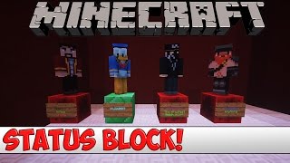 Minecraft Bukkit Plugin - Status Block - Tutorial