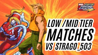 MvC2: Low/Mid Tier Matches With Strago_503 [PC/Steam/Lobby/FT2]