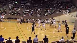 国学院久我山vs実践学園 2Q 2 高校バスケ 2013 インターハイ東京都予選決勝リーグ