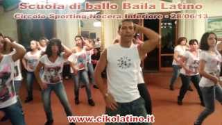 Scuola Baila Latino "Limbo" - 28/06/13 coreografia del M° Ciko Latino www.cikolatino.it