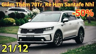 ✅Rẻ Thêm Gần 70 Triệu, Kia Sorento Cuối Tháng 12 | Rẻ Hơn Santafe Nhiều, Lăn Bánh Mới | Xegiatot24h