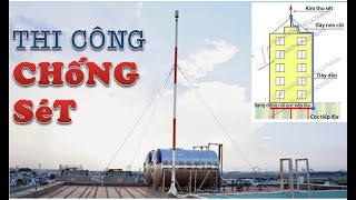 HƯỚNG DẪN THI CÔNG HỆ THỐNG CHỐNG SÉT TIẾP ĐỊA