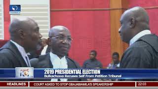 Justice Bulkachuwa Withdraws From Presidential Election Petitions Tribunal