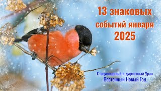 Что принесет январь 2025: Восточный Новый Год Змеи, риски и чудеса стационарного Урана