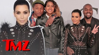 Kim Kardashian’s dress caught on fire! | TMZ