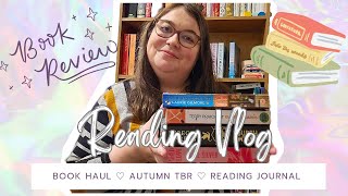 ♡ Book Vlog 05 ♡ Aug-Oct '24| Reading Vlog | Reading Journal | Autumn Fall TBR | Book Haul