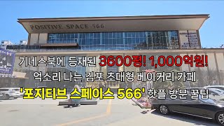 기네스북에 등재된 3600평! 1,000억원! 억소리 나는 김포 초대형 베이커리 카페'포지티브 스페이스 566' 핫플 방문 꿀팁!!!