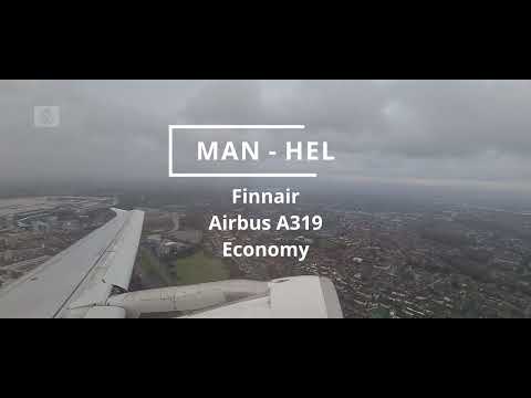 How long is the flight from Manchester to Finland?