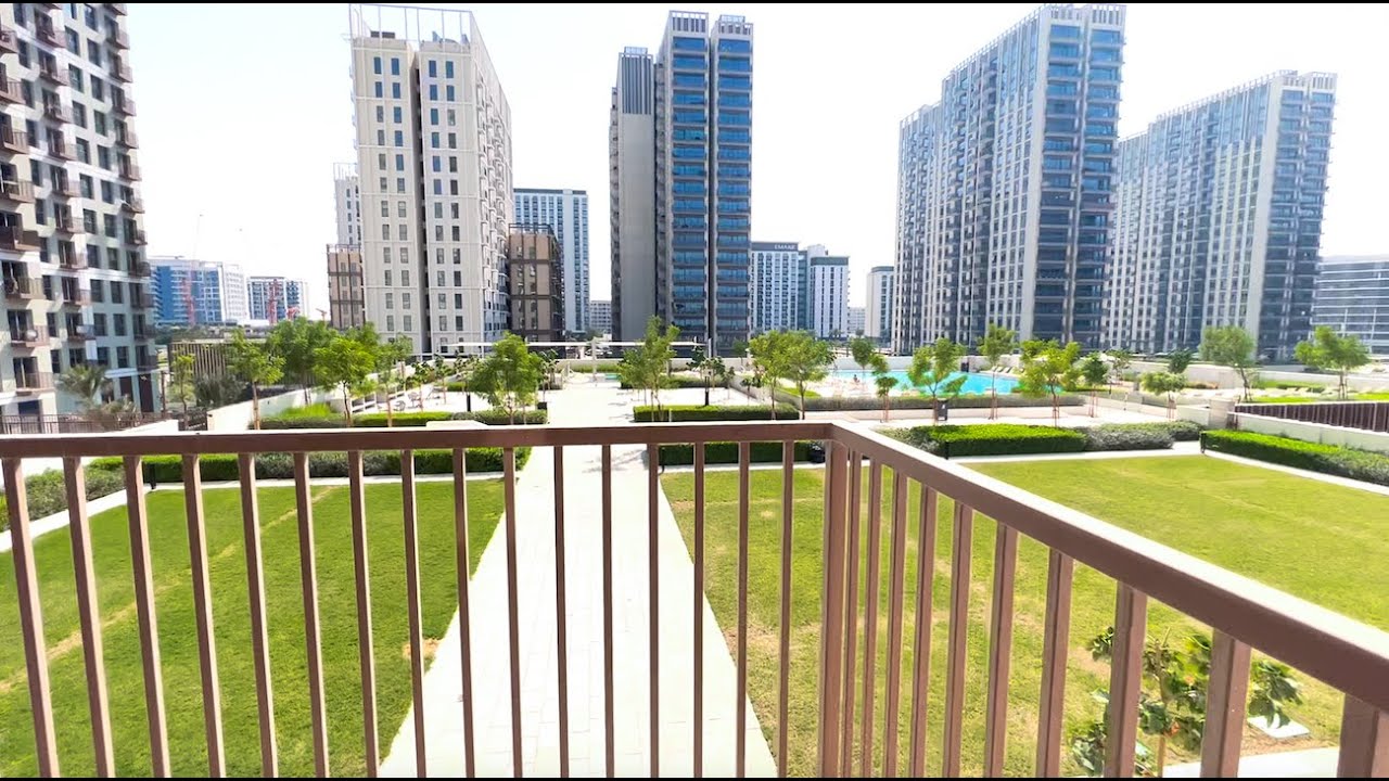 Pool View - Collective 2.0 Tower B - Dubai Hills Estate - Walk Through ...