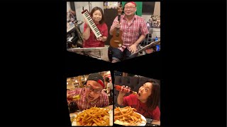 つつみん（サックス堤智恵子）みたにん(パンデイロ見谷聡一）のtalk like singing！