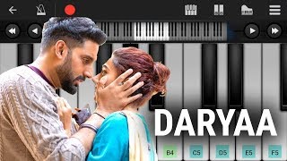 Daryaa (Manmarziyaan) - Piano Tutorial | Ammy Virk, Shahid Mallya | Perfect Piano