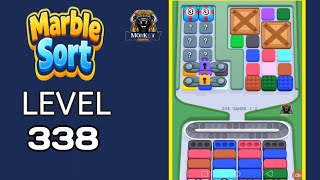 Marble Sort level 338 walkthrough solution
