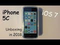 iPhone 5C (iOS 7) Unboxing in 2018 iPhone 5C (iOS 7) Unboxing in 2018