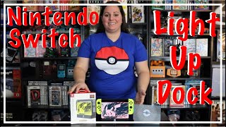 Nintendo Switch Light Up Dock Shield - Pokemon (Unboxing and Review) Switch Accessories