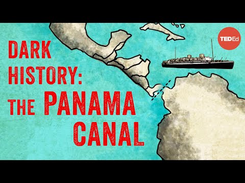 Why did the US choose to build the canal in Panama?