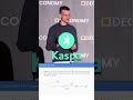 ethereum founder references kaspa coin founder