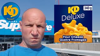 Kraft Dinner's Deluxe Four Cheese Macaroni!