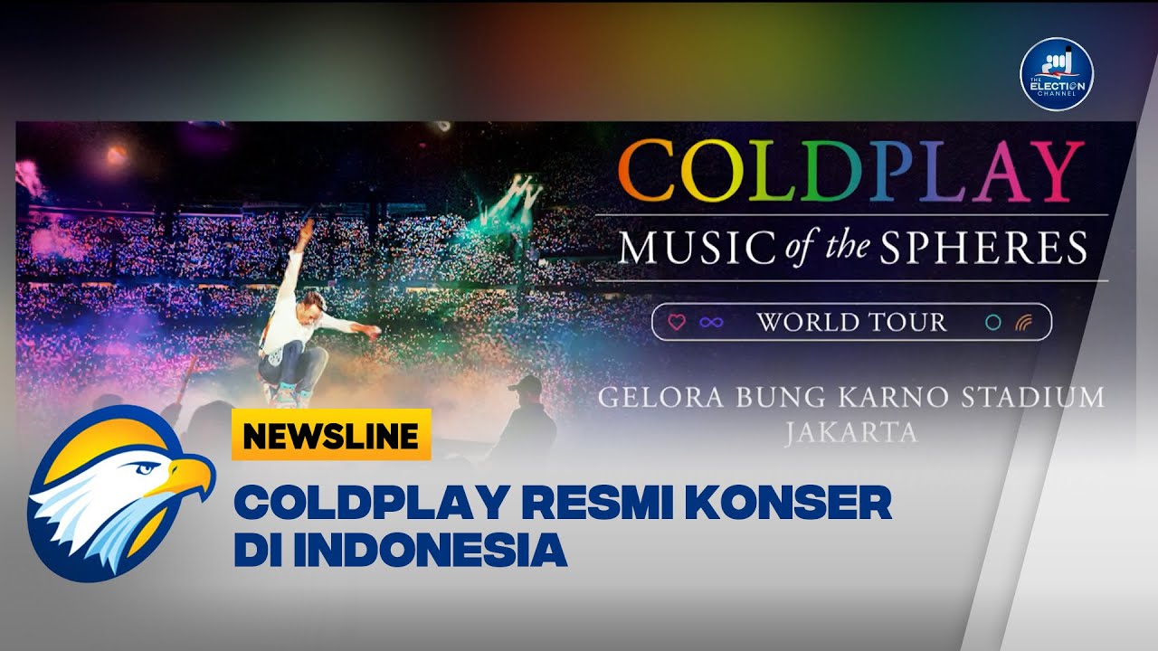 Coldplay Konser Di Jakarta Pada 15 November 2023 - YouTube