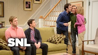 Kissing Family: Brecken Brings His Boyfriend Home - SNL