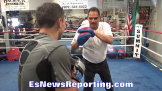 GGG Monster On Mitts Working With Abel Sanchez - EsNews Boxing