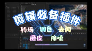 【剪个视频】2019年我的PR都装了哪些插件？