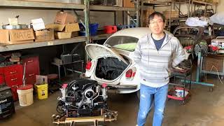 Chico Performance into Top Line Super Beetle Chassis by Vintage Speed