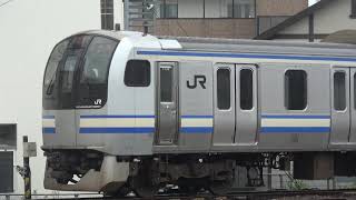 E217系クラY-126編成_E217系クラY-137編成入場－構内移動　長野総合車両センター