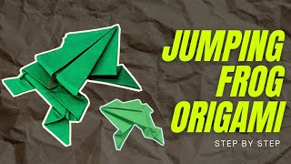 Jumping Frog Origami - Step By Step Tutorial - Suhu Origami