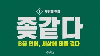 [비디오북] B끕 언어, 세상에 태클 걸다. 1장 \