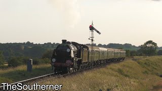 Watercress Line - 506 heads the 'Woking Whistler' 29/06/2023