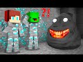 JJ and Mikey HIDE From Scary ADULT POU.EXE in Minecraft! - Maizen