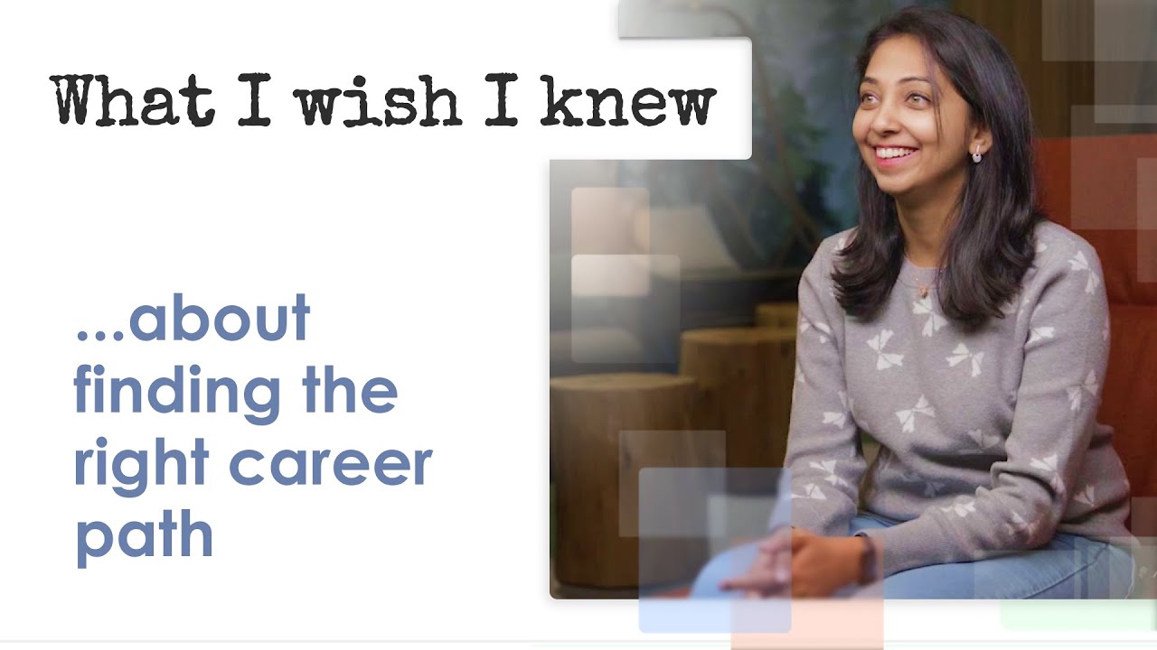 What I Wish I Knew ... About Finding The Right Career Path - YouTube