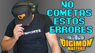 La Mejores Consejos. NO COMETAS ESTOS ERRORES! Digimon Masters DMO