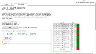 Codingbat - caught_speeding (Python)