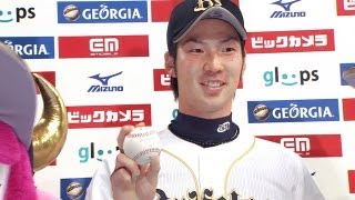 嬉しいプロ初勝利 Bs塚原のヒーローインタビュー 2012.06.14 Bs-DB