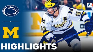 Penn State vs Michigan | What a Game | NCAA College Hockey | Highlights - November 22, 2024