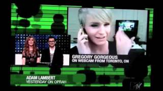 Gregory Gorgeous on MTV's The After Show