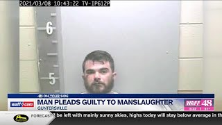 Man pleads guilty to lesser charge in connection to Marshall County bar fight death