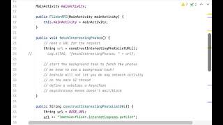 Introduction to Web Services in Android using the Flickr API (Part 2/2)