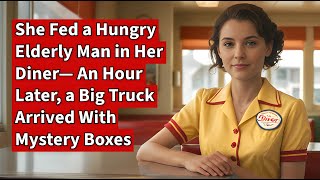 She Fed a Hungry Elderly Man in Her Diner—an Hour Later, a Truck Arrived With Mystery Boxes