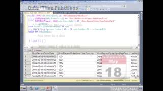 Lecture-SQL Server 2012 Querying Date and Time Functions