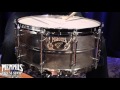 Joyful Noise 14x6.5 Memphis Studio Line Bronze Snare Drum - Silver Plated Vintage Thin Shell