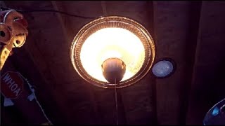 Checking Out a 1500W Hanging Patio Heater