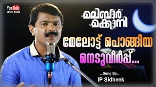 മേലോട്ട് പൊങ്ങിയ നെടുവീർപ്പ്...| IP Sidheek | Mappilappattu Video Song | Malabar Makkani