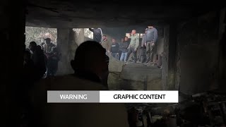 WARNING: GRAPHIC CONTENT - Six killed as Israeli forces raid West Bank camp