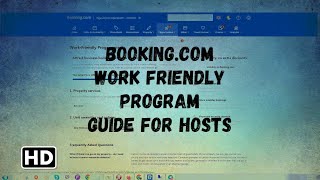 Booking com Work Friendly Program A Complete Guide for Hosts